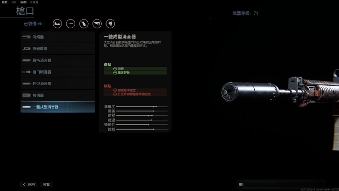 決勝時刻 現代戰爭 滿級M4A1全配件分享