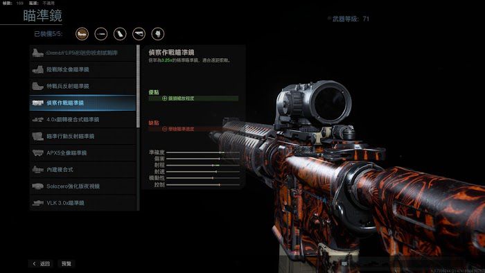 決勝時刻 現代戰爭 滿級M4A1全配件分享