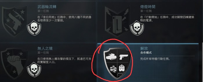 決勝時刻 現代戰爭 各章節獎盃取得方法