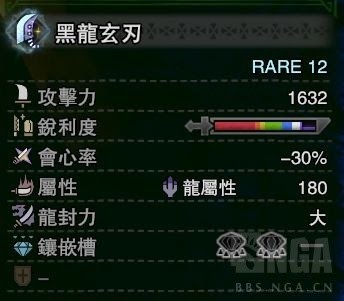 魔物獵人 世界 Iceborne 黑龍肉質、武器裝備資料整理