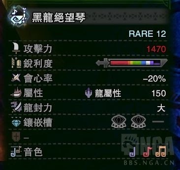 魔物獵人 世界 Iceborne 黑龍肉質、武器裝備資料整理