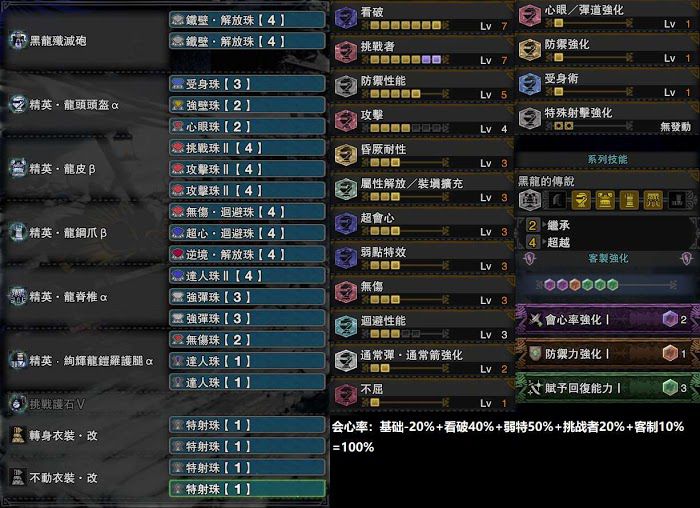 魔物獵人 世界 Iceborne 黑龍版本通常彈重弩配裝分享