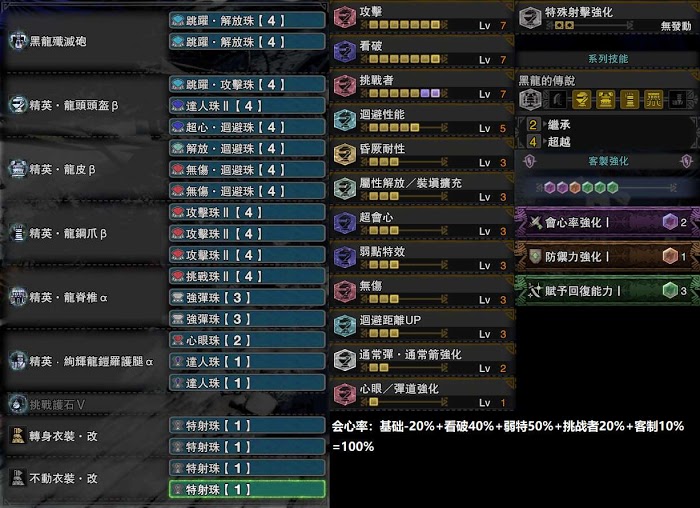 魔物獵人 世界 Iceborne 黑龍版本通常彈重弩配裝分享