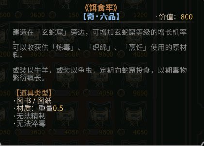 太吾繪卷 (The Scroll Of Taiwu) 各勢力商會所售物品與作用