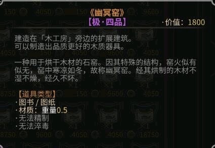 太吾繪卷 (The Scroll Of Taiwu) 各勢力商會所售物品與作用