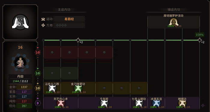 太吾繪卷 (The Scroll Of Taiwu) 金剛系快慢拳僧Build與打法方法