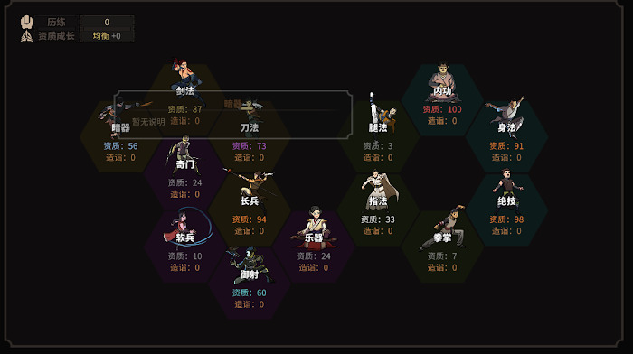 太吾繪卷 (The Scroll Of Taiwu) 一代穿7劍塚角色培養攻略