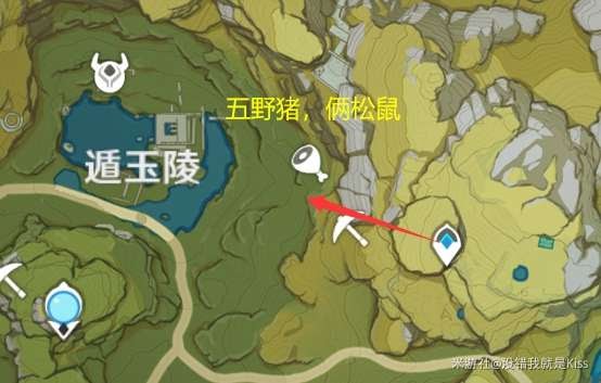 原神 (Genshin Impact) 刷獸肉路線圖分享