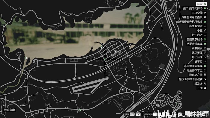 俠盜獵車手5 (GTA 5) 飛車特技解鎖點位置標記