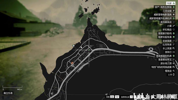 俠盜獵車手5 (GTA 5) 飛車特技解鎖點位置標記