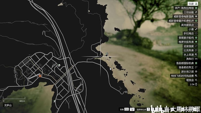 俠盜獵車手5 (GTA 5) 飛車特技解鎖點位置標記