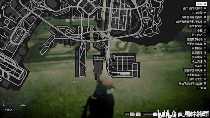 俠盜獵車手5 (GTA 5) 飛車特技解鎖點位置標記