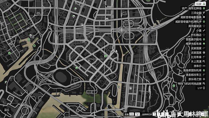 俠盜獵車手5 (GTA 5) 飛車特技解鎖點位置標記