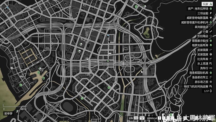 俠盜獵車手5 (GTA 5) 飛車特技解鎖點位置標記