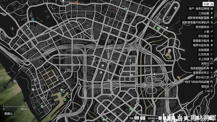 俠盜獵車手5 (GTA 5) 飛車特技解鎖點位置標記