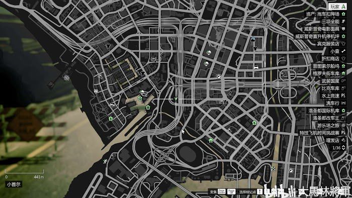 俠盜獵車手5 (GTA 5) 飛車特技解鎖點位置標記