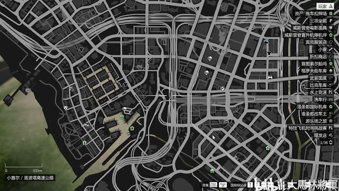 俠盜獵車手5 (GTA 5) 飛車特技解鎖點位置標記