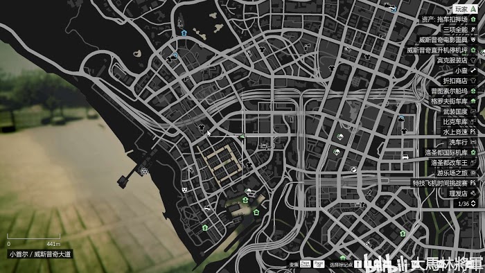 俠盜獵車手5 (GTA 5) 飛車特技解鎖點位置標記