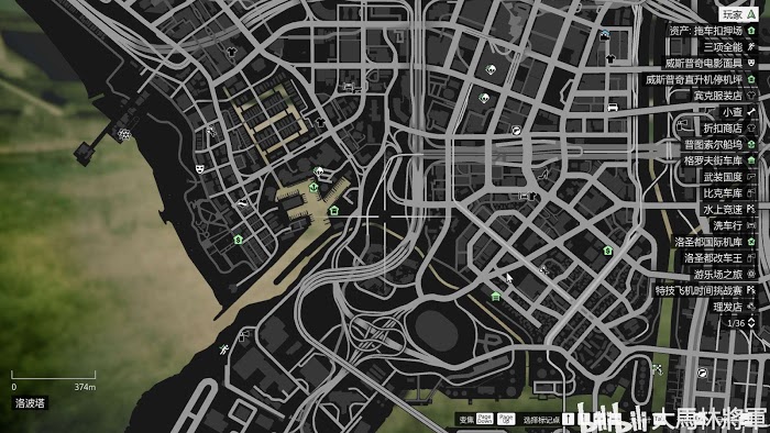俠盜獵車手5 (GTA 5) 飛車特技解鎖點位置標記