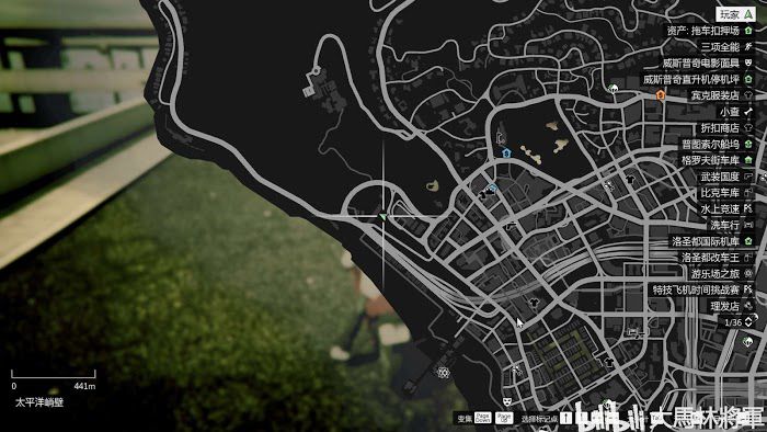 俠盜獵車手5 (GTA 5) 飛車特技解鎖點位置標記