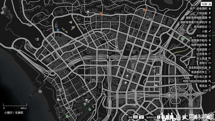 俠盜獵車手5 (GTA 5) 飛車特技解鎖點位置標記