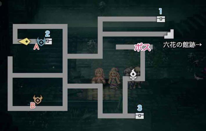 歧路旅人 大陸的霸者 (OCTOPATH TRAVELER) 財富線第三章流程攻略