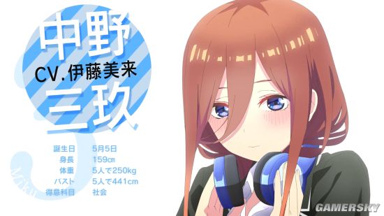 《五等分的新娘》第二季角色PV 炒股即將再度開始