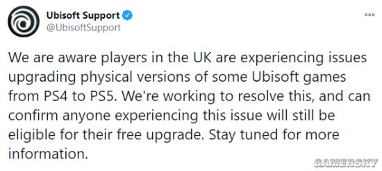 Ubisoft調查實體遊戲PS4升級PS5失敗 含《刺客教條:維京紀元》等