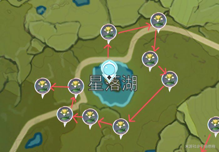 原神 (Genshin Impact) 蒙德區域甜甜花採集攻略
