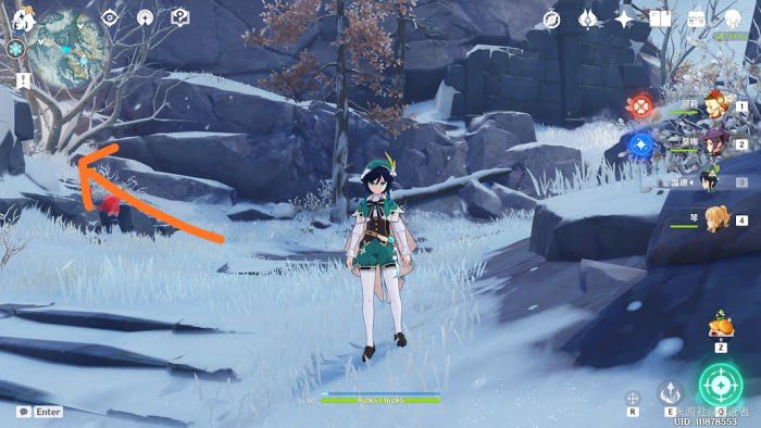 原神 (Genshin Impact) 龍脊雪山快速探索攻略