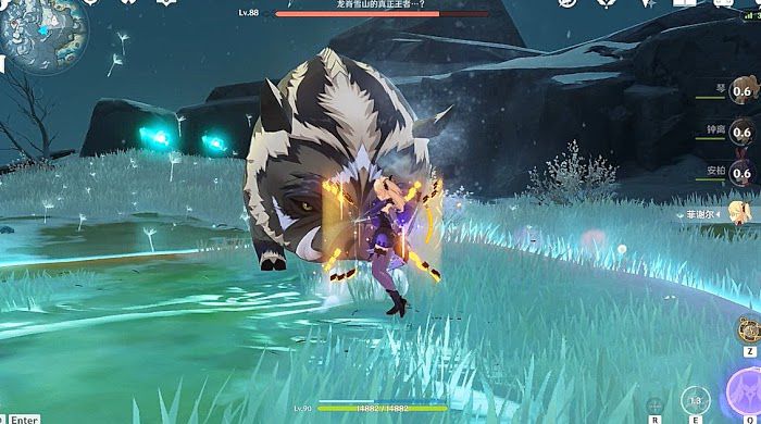 原神 (Genshin Impact) 雪山豬王位置與出現條件
