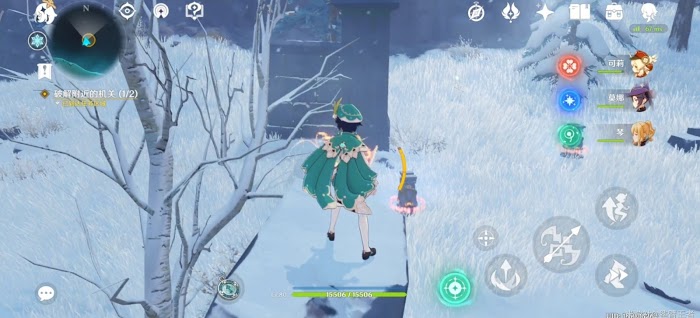 原神 (Genshin Impact) 龍脊雪山仙靈寶箱解謎攻略