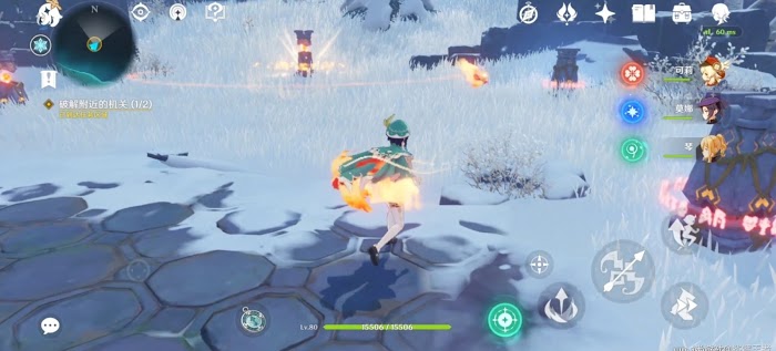 原神 (Genshin Impact) 龍脊雪山仙靈寶箱解謎攻略