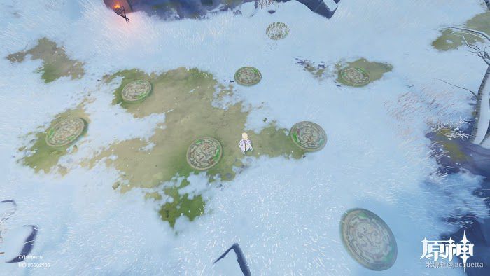 原神 (Genshin Impact) 龍脊雪山壓力機關解謎教學