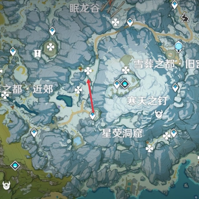 原神 (Genshin Impact) 龍脊雪山每日怪物討伐線路分享
