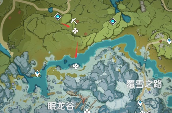 原神 (Genshin Impact) 龍脊雪山每日怪物討伐線路分享