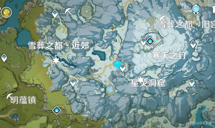 原神 (Genshin Impact) 雪葬之都舊宮解謎與古碑位置