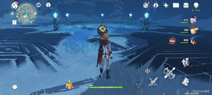 原神 (Genshin Impact) 雪葬的星銀任務八個石碑位置說明