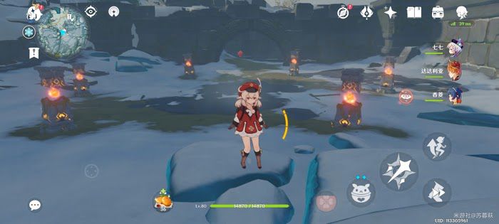 原神 (Genshin Impact) 雪葬的星銀任務八個石碑位置說明