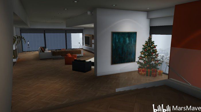 俠盜獵車手5 (GTA 5) online版部分場景聖誕裝扮展示
