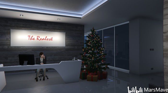 俠盜獵車手5 (GTA 5) online版部分場景聖誕裝扮展示