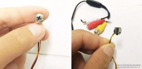 國外網站搜集隱藏式攝像機 最小可裝到USB隨身碟中
