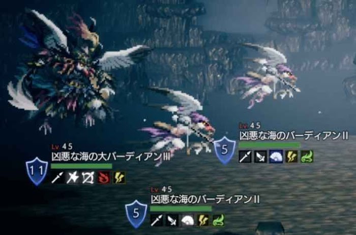 歧路旅人 大陸的霸者 (OCTOPATH TRAVELER) 討伐任務強敵弱點