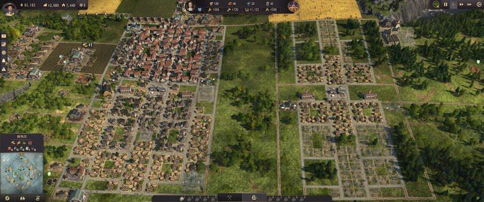 美麗新世界1800 (Anno 1800) 全設施覆蓋緊湊型佈局