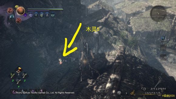 仁王2 (Nioh 2) 太初武士秘史 木靈溫泉收集攻略01