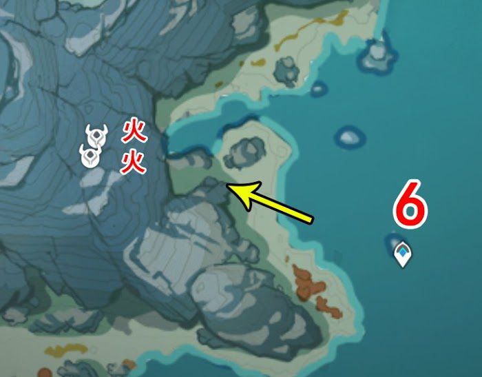 原神 (Genshin Impact) 地脈素材收集路線 深淵法師清理路線