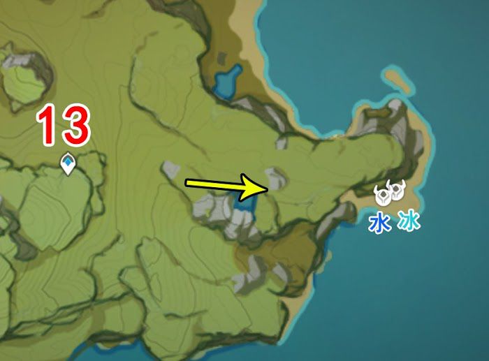原神 (Genshin Impact) 地脈素材收集路線 深淵法師清理路線