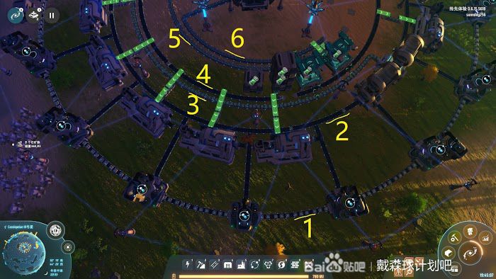 戴森球計劃 (Dyson Sphere Program) 極地氫分餾器佈局參考