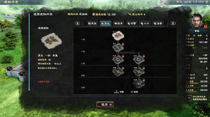 三國群英傳 8 內政管理系統詳解