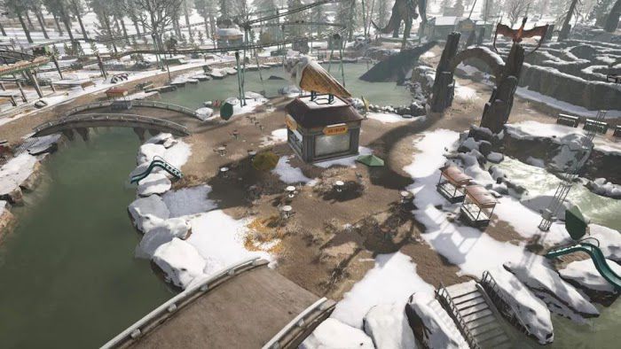 絕地求生 (Playerunknown's Battlegrounds) 雪地恐龍公園跳傘位置推薦